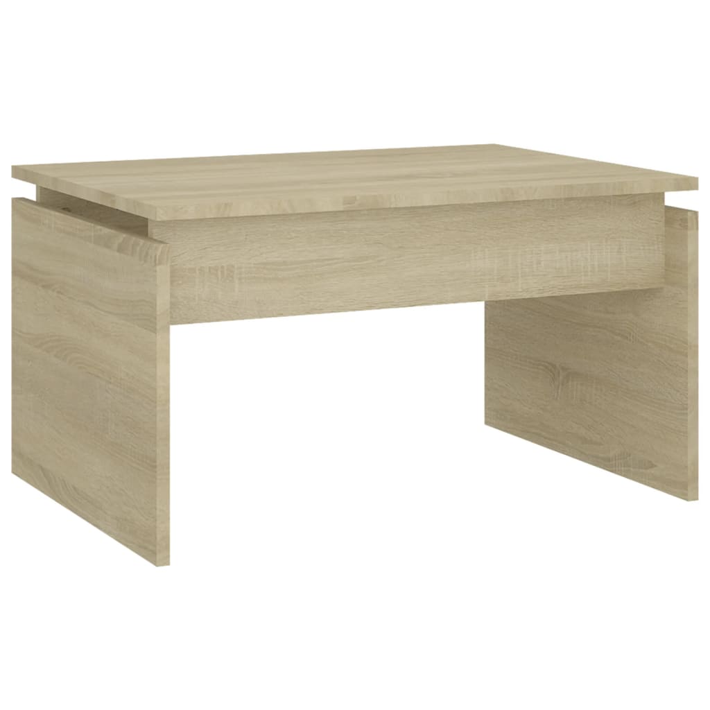 Couchtisch Sonoma-Eiche 68x50x38 cm Holzwerkstoff - Pazzar.ch