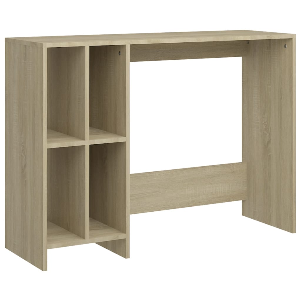 Computertisch Sonoma-Eiche 102,5x35x75 cm Holzwerkstoff - Pazzar.ch