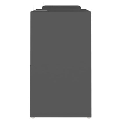 TV-Schrank Grau 104x30x52cm Holzwerkstoff - Pazzar.ch