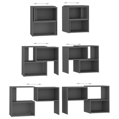 TV-Schrank Grau 104x30x52cm Holzwerkstoff - Pazzar.ch