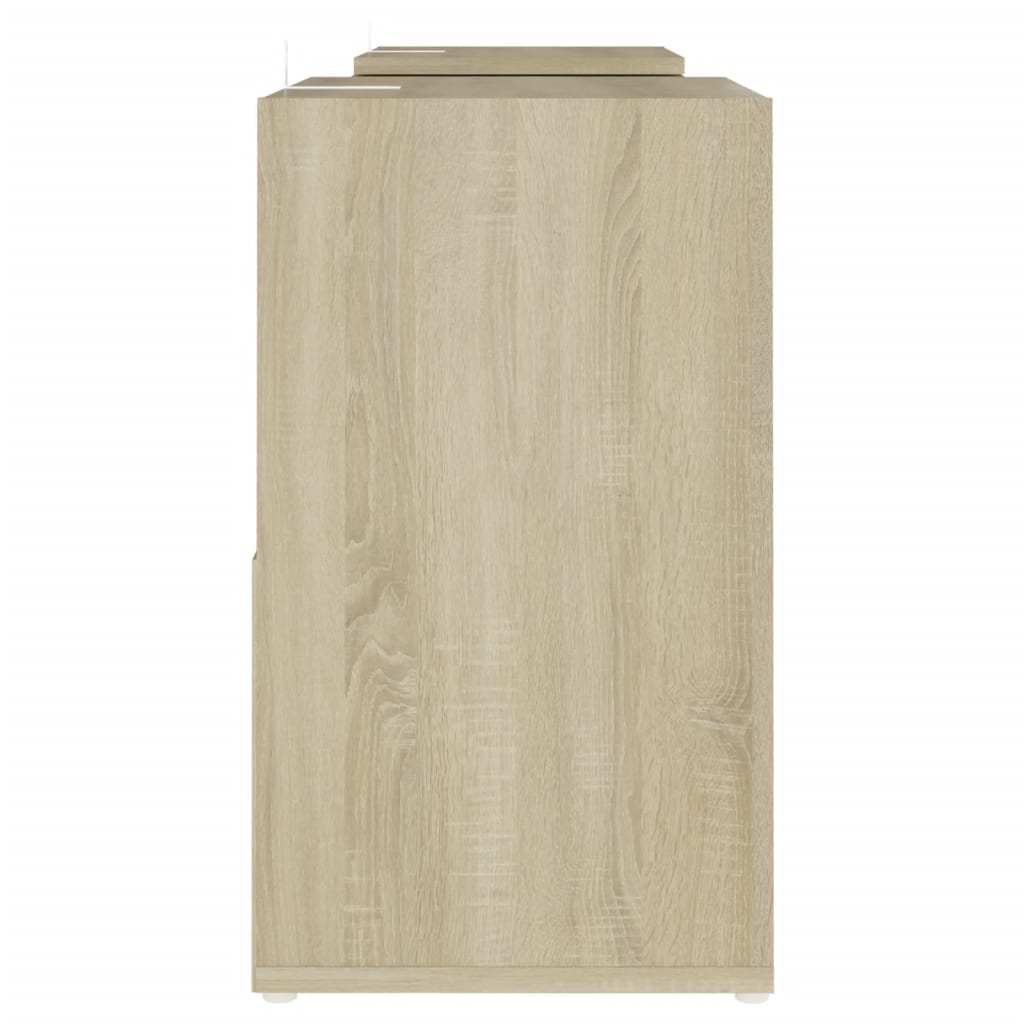 TV-Schrank Sonoma-Eiche 104x30x52cm Holzwerkstoff - Pazzar.ch