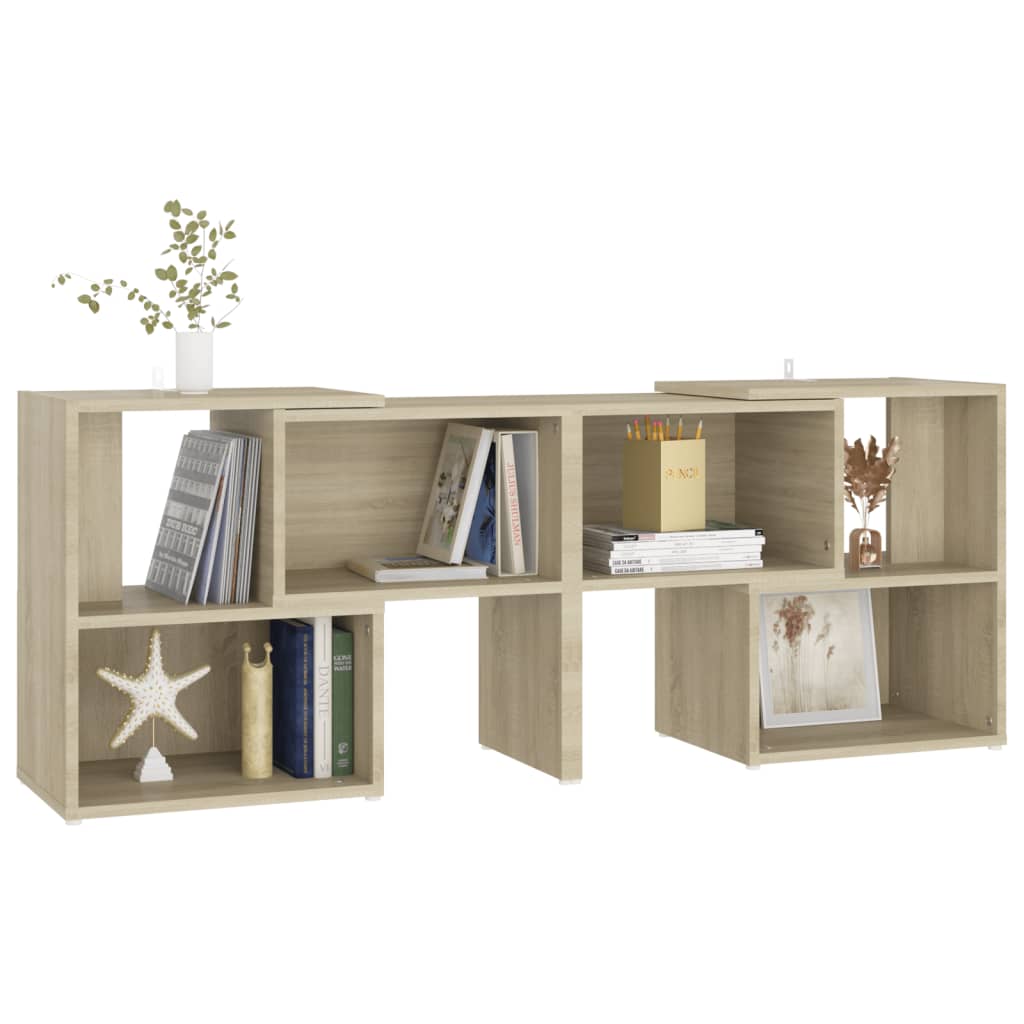 TV-Schrank Sonoma-Eiche 104x30x52cm Holzwerkstoff - Pazzar.ch
