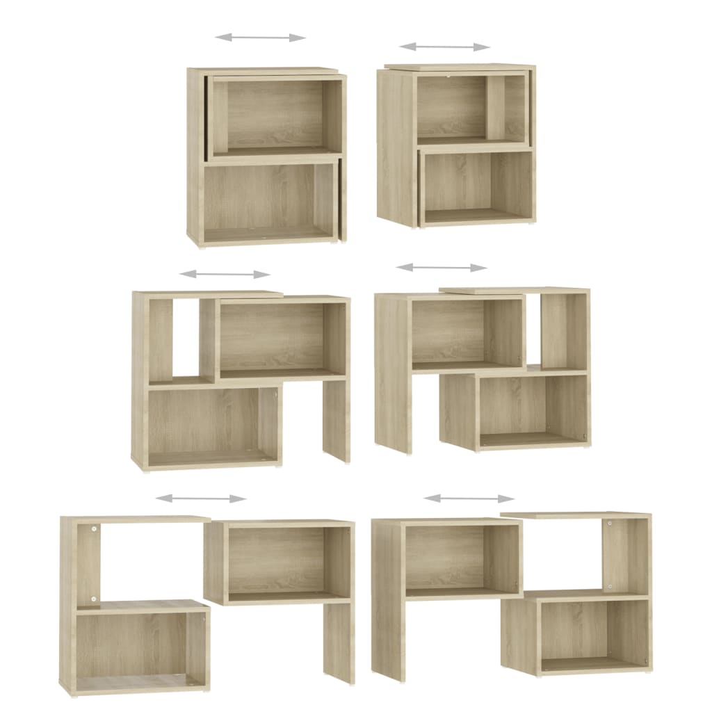 TV-Schrank Sonoma-Eiche 104x30x52cm Holzwerkstoff - Pazzar.ch
