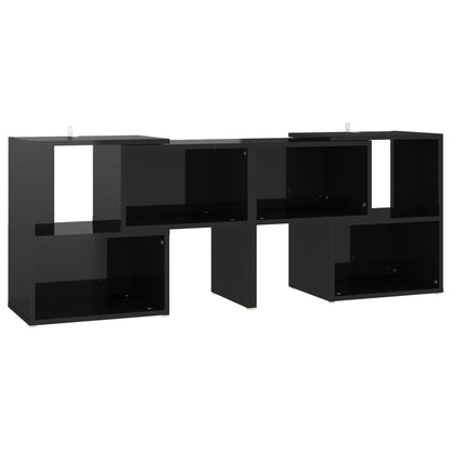 TV-Schrank Hochglanz-Schwarz 104x30x52cm Holzwerkstoff - Pazzar.ch