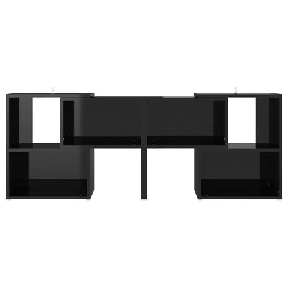 TV-Schrank Hochglanz-Schwarz 104x30x52cm Holzwerkstoff - Pazzar.ch