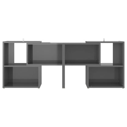 TV-Schrank Hochglanz-Grau 104x30x52cm Holzwerkstoff - Pazzar.ch