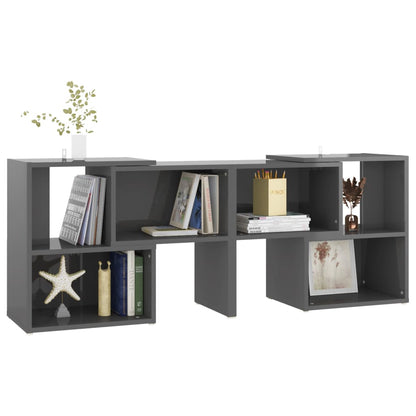 TV-Schrank Hochglanz-Grau 104x30x52cm Holzwerkstoff - Pazzar.ch