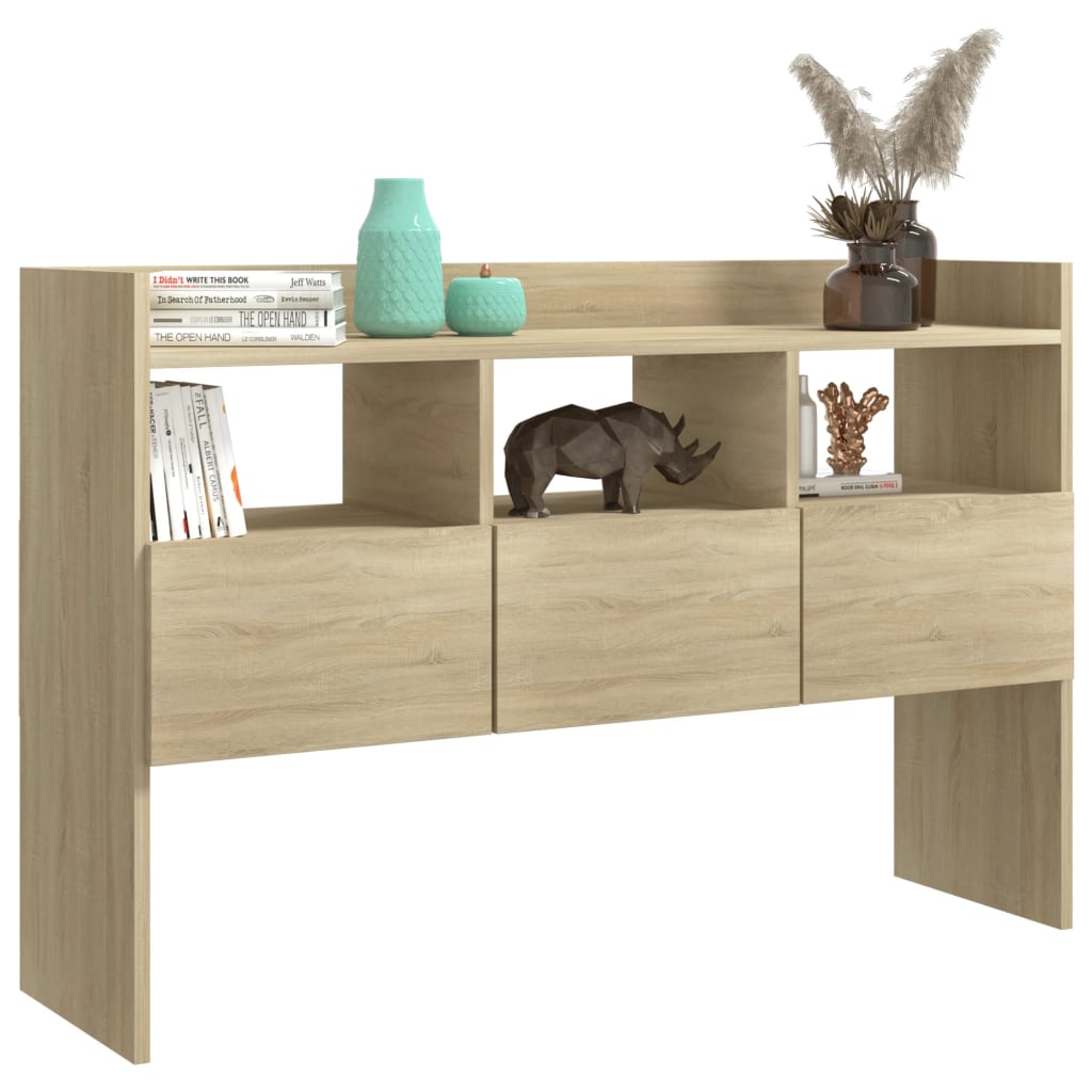Sideboard Sonoma-Eiche 105x30x70 cm Holzwerkstoff - Pazzar.ch