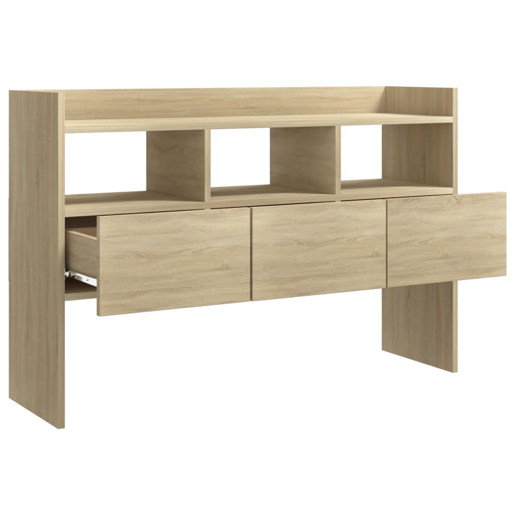 Sideboard Sonoma-Eiche 105x30x70 cm Holzwerkstoff - Pazzar.ch