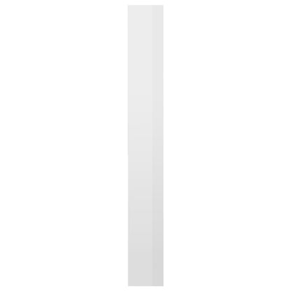 Waschmaschinenschrank Hochglanz-Weiß 64x24x190 cm - Pazzar.ch