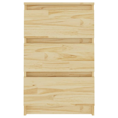 Nachtschrank 40x29,5x64 cm Massivholz Kiefer - Pazzar.ch
