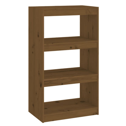 Bücherschrank/Raumteiler Honigbraun 60x30x103,5 cm Kiefernholz - Pazzar.ch