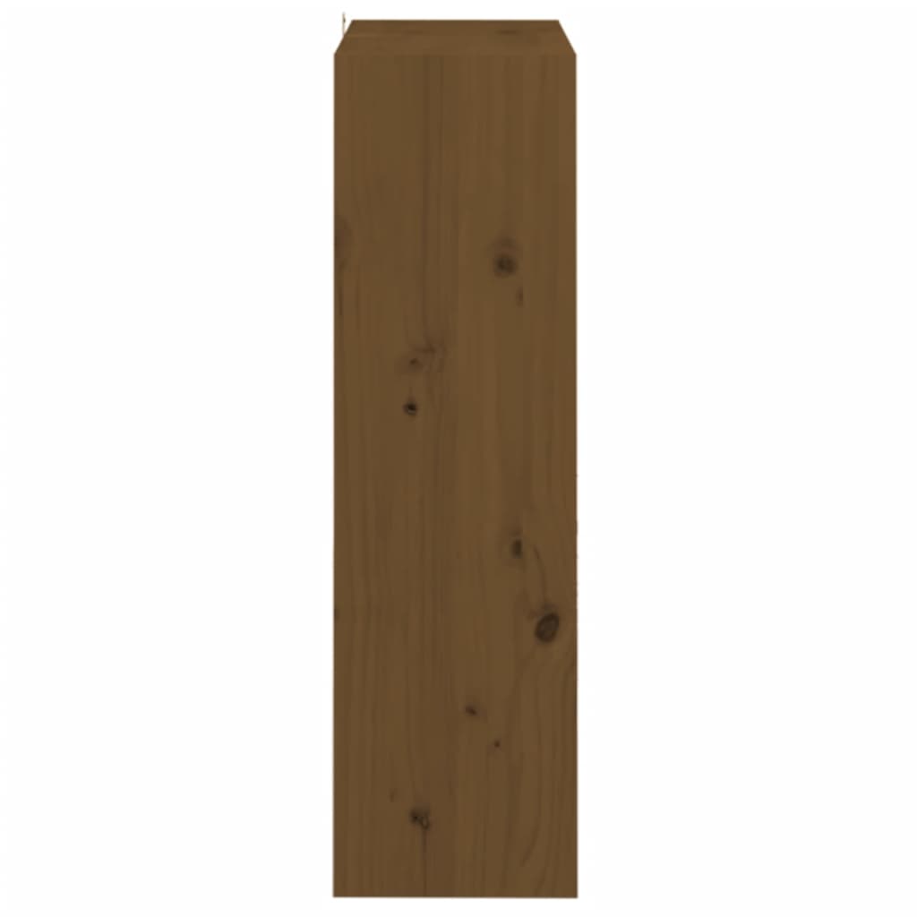 Bücherschrank/Raumteiler Honigbraun 60x30x103,5 cm Kiefernholz - Pazzar.ch
