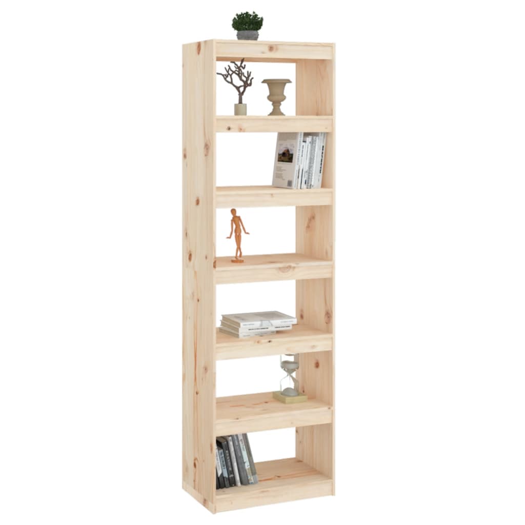 Bücherregal/Raumteiler 60x30x199,5 cm Massivholz Kiefer - Pazzar.ch