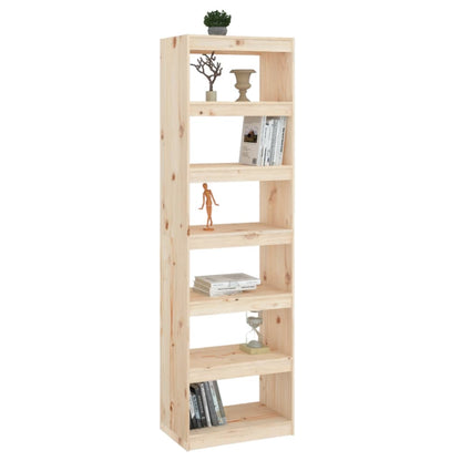 Bücherregal/Raumteiler 60x30x199,5 cm Massivholz Kiefer - Pazzar.ch