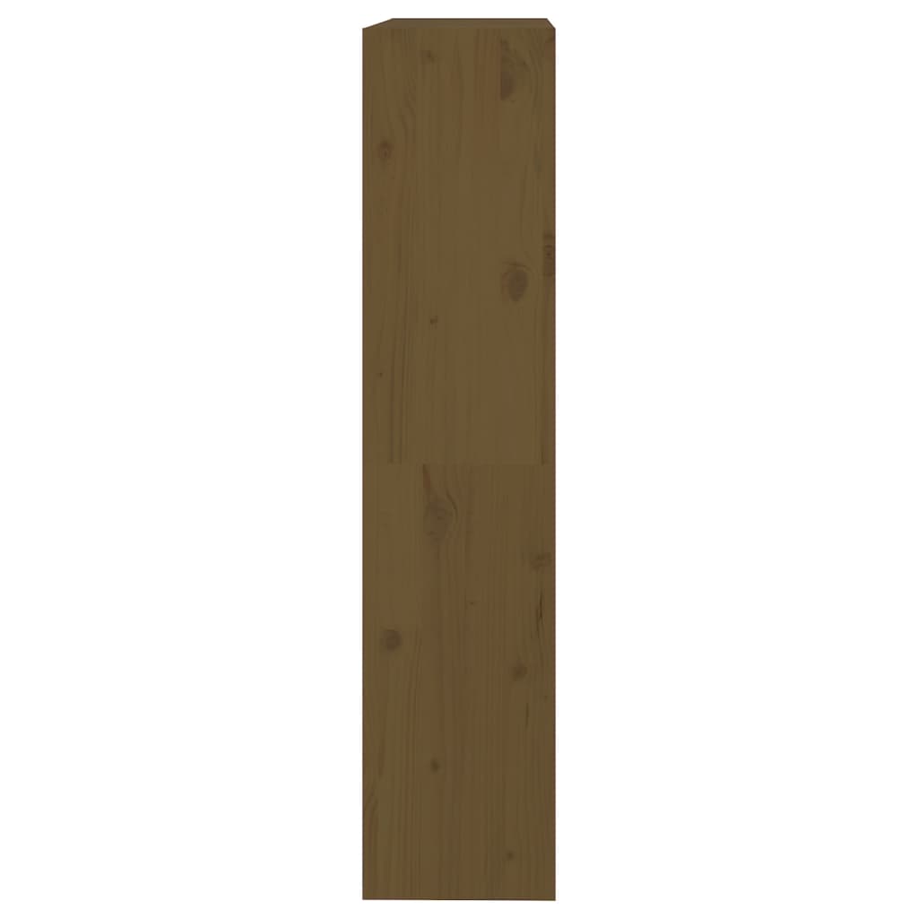 Bücherschrank/Raumteiler Honigbraun 80x30x135,5 cm Kiefernholz - Pazzar.ch
