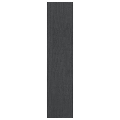 Bücherregal/Raumteiler Grau 100x30x135,5 cm Kiefer Massivholz - Pazzar.ch