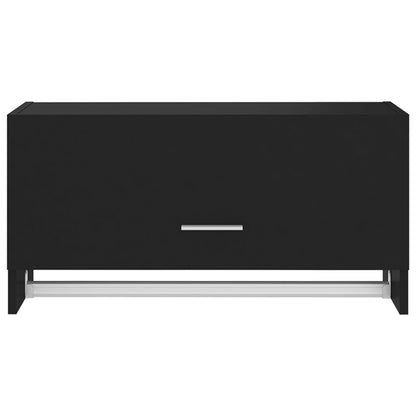 Kleiderschrank Schwarz 70x32,5x35 cm Holzwerkstoff - Pazzar.ch