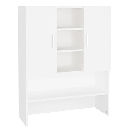 Waschmaschinenschrank Weiß 70,5x25,5x90 cm - Pazzar.ch