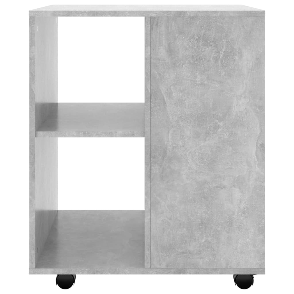 Rollschrank Betongrau 60x53x72 cm Holzwerkstoff - Pazzar.ch