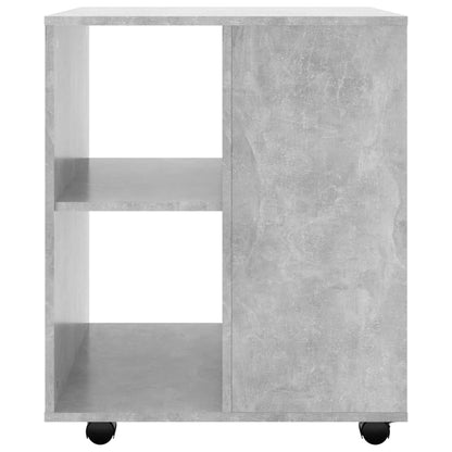 Rollschrank Betongrau 60x53x72 cm Holzwerkstoff - Pazzar.ch