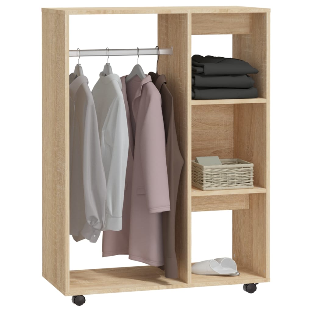 Kleiderschrank Sonoma-Eiche 80x40x110 cm Holzwerkstoff - Pazzar.ch