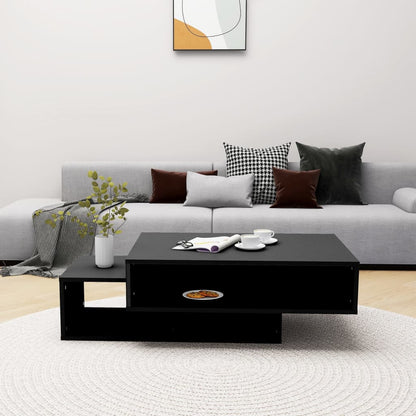 Couchtisch Schwarz 105x55x32 cm Holzwerkstoff - Pazzar.ch