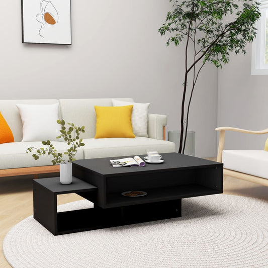 Couchtisch Schwarz 105x55x32 cm Holzwerkstoff - Pazzar.ch