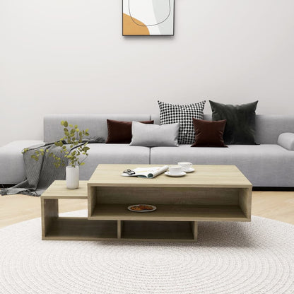 Couchtisch Sonoma-Eiche 105x55x32 cm Holzwerkstoff - Pazzar.ch