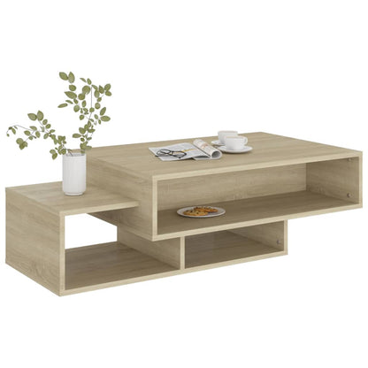 Couchtisch Sonoma-Eiche 105x55x32 cm Holzwerkstoff - Pazzar.ch