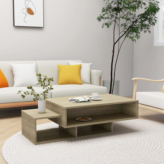 Couchtisch Sonoma-Eiche 105x55x32 cm Holzwerkstoff - Pazzar.ch