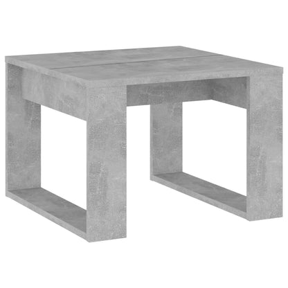 Beistelltisch Betongrau 50x50x35 cm Holzwerkstoff - Pazzar.ch