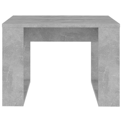 Beistelltisch Betongrau 50x50x35 cm Holzwerkstoff - Pazzar.ch