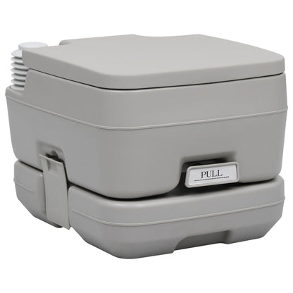 Tragbare Campingtoilette mit Zelt 10+10 L - Pazzar.ch