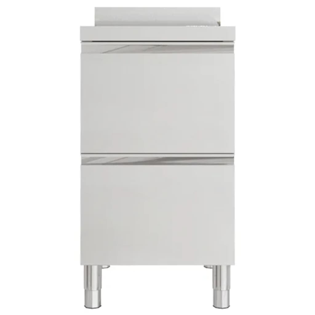 Gewerbe-Küchenschrank mit 2 Schubladen 50x60x96 cm