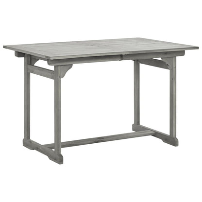 Garten-Esstisch (120-170)x80x75 cm Massivholz Akazie - Pazzar.ch
