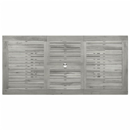 Garten-Esstisch (120-170)x80x75 cm Massivholz Akazie - Pazzar.ch