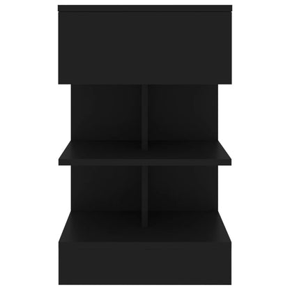 Nachttisch Schwarz 40x35x65 cm Holzwerkstoff - Pazzar.ch