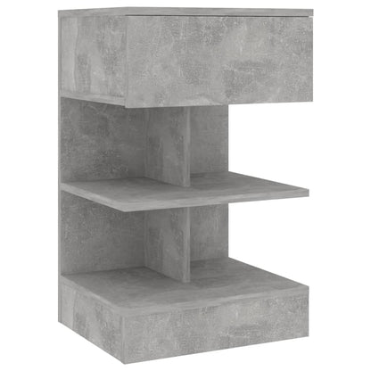 Nachttische 2 Stk. Betongrau 40x35x65 cm - Pazzar.ch