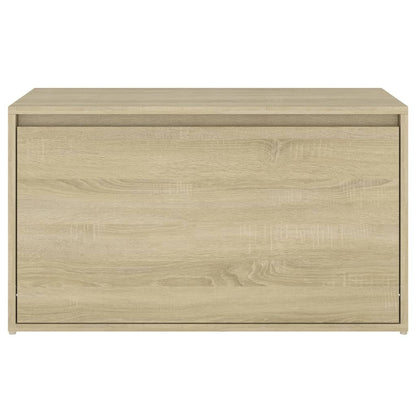 Flurbank 80x40x45 cm Sonoma-Eiche Holzwerkstoff - Pazzar.ch