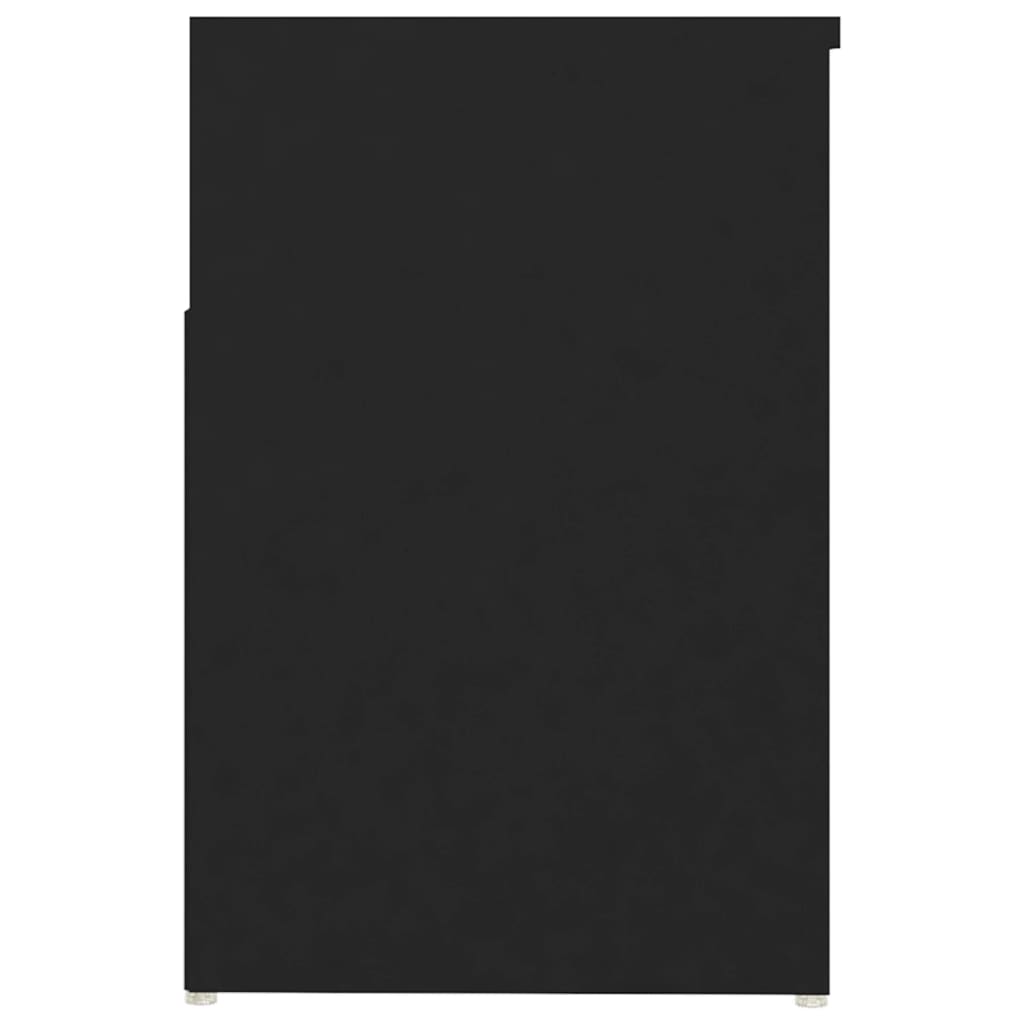 Schuhbank Schwarz 80x30x45 cm Holzwerkstoff - Pazzar.ch