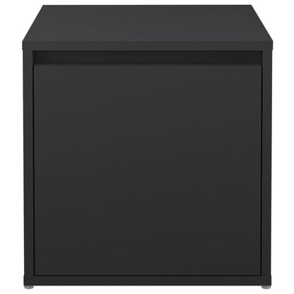 Schubladenbox Schwarz 40,5x40x40 cm Holzwerkstoff - Pazzar.ch