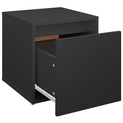 Schubladenbox Schwarz 40,5x40x40 cm Holzwerkstoff - Pazzar.ch
