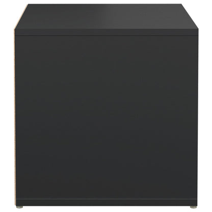 Schubladenbox Schwarz 40,5x40x40 cm Holzwerkstoff - Pazzar.ch
