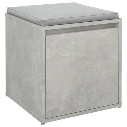 Schubladenbox Betongrau 40,5x40x40 cm Holzwerkstoff - Pazzar.ch