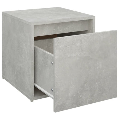 Schubladenbox Betongrau 40,5x40x40 cm Holzwerkstoff - Pazzar.ch