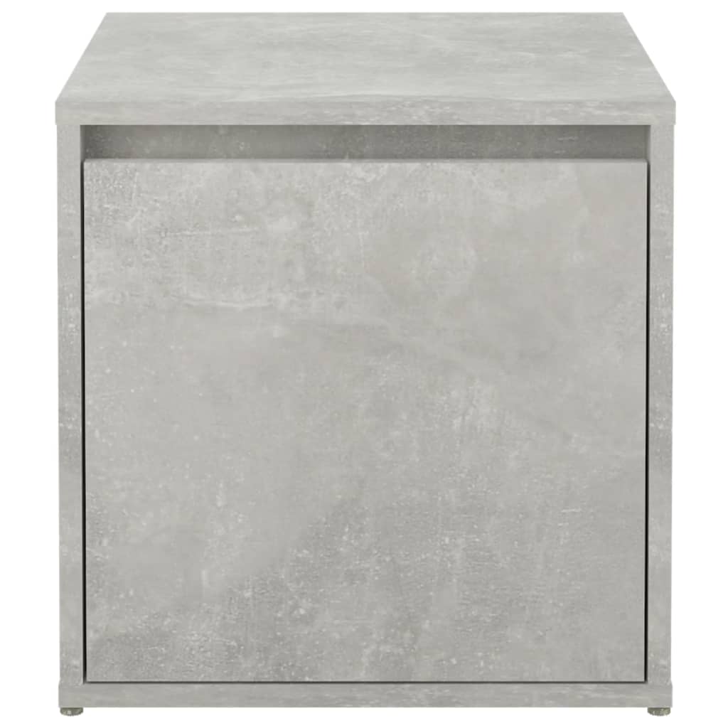Schubladenbox Betongrau 40,5x40x40 cm Holzwerkstoff - Pazzar.ch