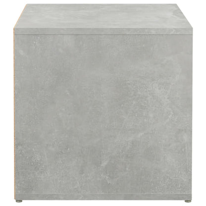 Schubladenbox Betongrau 40,5x40x40 cm Holzwerkstoff - Pazzar.ch