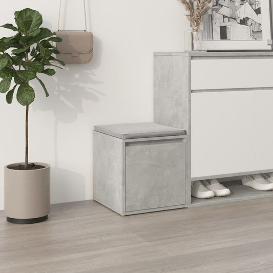 Schubladenbox Betongrau 40,5x40x40 cm Holzwerkstoff - Pazzar.ch