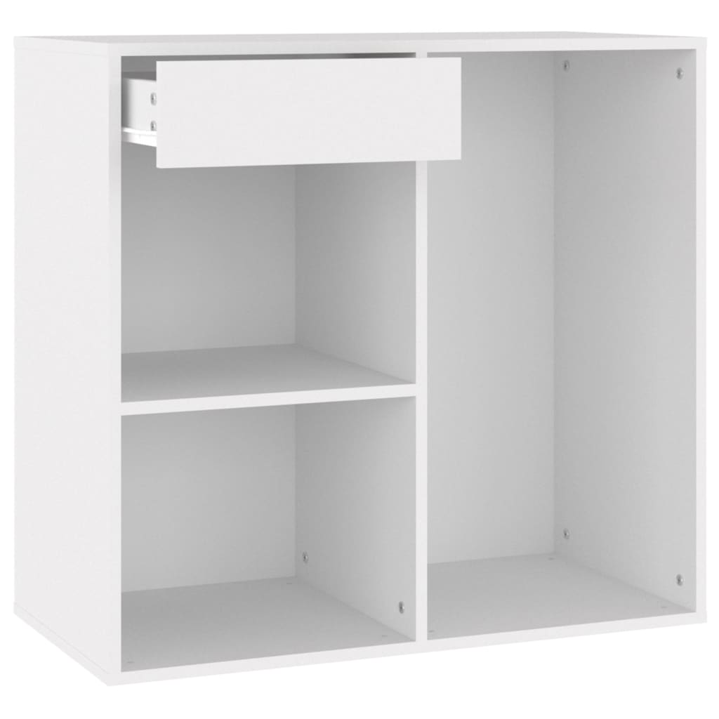 Kosmetikschrank Weiß 80x40x75 cm Holzwerkstoff - Pazzar.ch